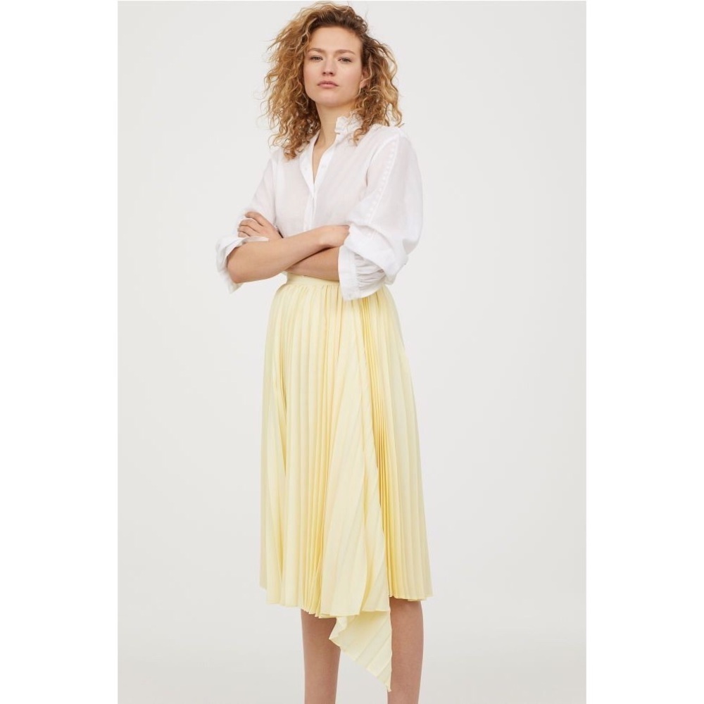 Asymmetrical Pleated Skirt​​​​ - Picture 4 of 8
